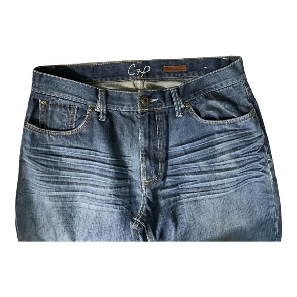 Chip And Pepper C7P LA Denim DeConstruction Ashbury Straight Leg Men 36x32 - Picture 2 of 7